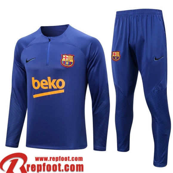 Survetement de Foot Barcelone bleu Homme 22 23 TG444  Survetement de Foot Barcelone bleu Homme 22 23 TG444