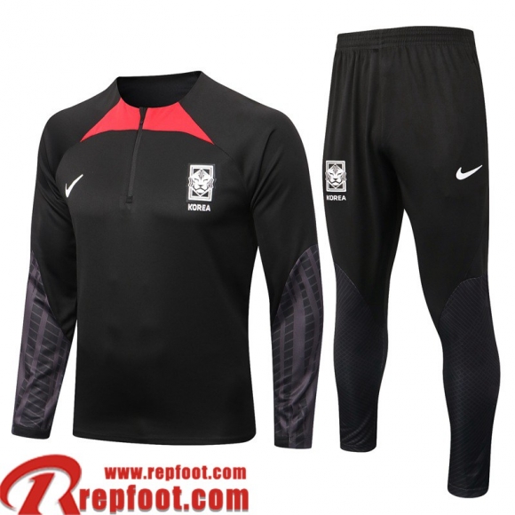 Survetement de Foot Korea noir Homme 22 23 TG446