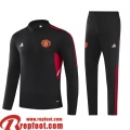 Survetement de Foot Manchester United noir Homme 22 23 TG452 Survetement de Foot Manchester United noir Homme 22 23 TG452
