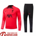 Survetement de Foot Liverpool rouge Homme 22 23 TG455