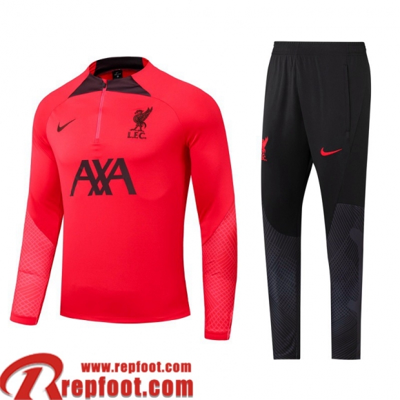 Survetement de Foot Liverpool rouge Homme 22 23 TG455