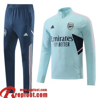 Survetement de Foot Arsenal bleu clair Homme 22 23 TG461