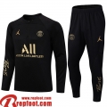 Survetement de Foot PSG Paris noir Homme 22 23 TG462