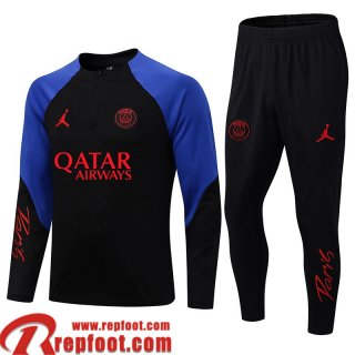 Survetement de Foot PSG Paris noir Homme 22 23 TG474