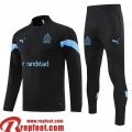 Survetement de Foot Olympique De Marseille noir Homme 22 23 TG475 Survetement de Foot Olympique De Marseille noir Homme 22 23 TG475