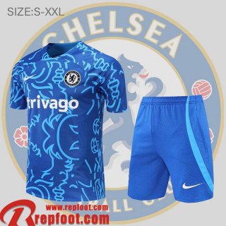 Survetement T Shirt Chelsea bleu Homme 22 23 TG486