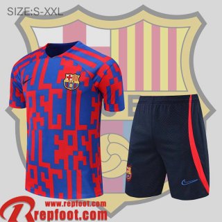 Survetement T Shirt Barcelone rouge Bleu Homme 22 23 TG487