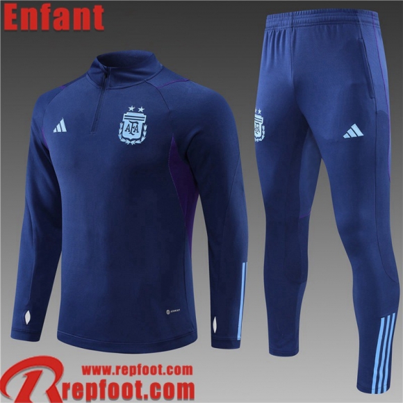 Survetement de Foot Argentine bleu royal Enfant 22 23 TK371