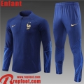 Survetement de Foot France bleu royal Enfant 22 23 TK373