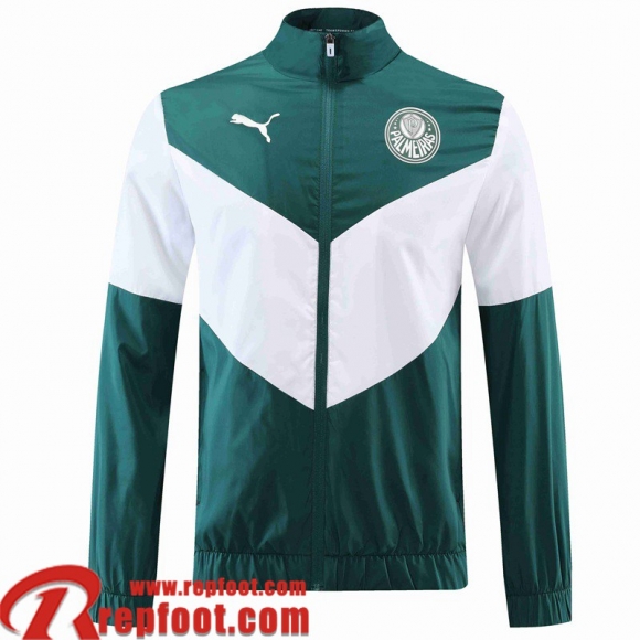 Coupe Vent Palmeiras vert blanc Homme 22 23 WK103