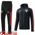Coupe Vent - Sweat a Capuche Sao Paulo noir Homme 22 23 WK106 Coupe Vent - Sweat a Capuche Sao Paulo noir Homme 22 23 WK106