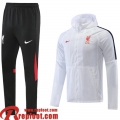 Coupe Vent - Sweat a Capuche Liverpool Blanc Homme 22 23 WK107