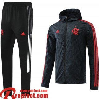 Coupe Vent - Sweat a Capuche Flamengo noir Homme 22 23 WK109