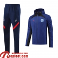 Coupe Vent - Sweat a Capuche PSG Paris bleu Homme 22 23 WK112