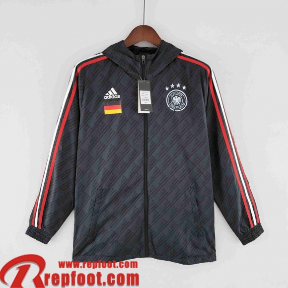 Coupe Vent - Sweat a Capuche Allemagne bleu Homme 22 23 WK116  Coupe Vent - Sweat a Capuche Allemagne bleu Homme 22 23 WK116