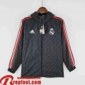 Coupe Vent - Sweat a Capuche Real Madrid bleu Homme 22 23 WK117
