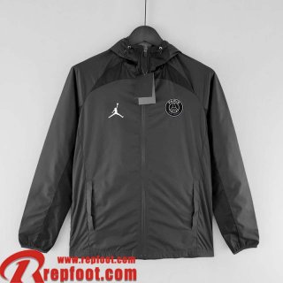 Coupe Vent - Sweat a Capuche PSG Paris noir Homme 22 23 WK131