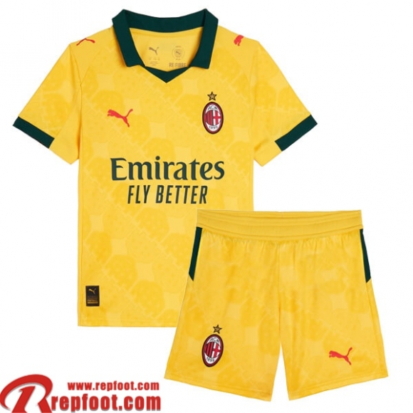 AC Milan Maillots De Foot Third Enfant 2025 2026  AC Milan Maillots De Foot Third Enfant 2025 2026