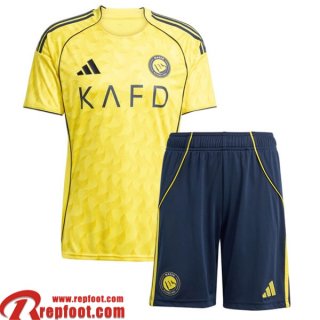 Al-Nassr Maillots De Foot Domicile Enfant 2025 2026