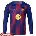 Barcelone Maillots De Foot Domicile Homme 2025 2026 manches longues  Barcelone Maillots De Foot Domicile Homme 2025 2026 manches longues