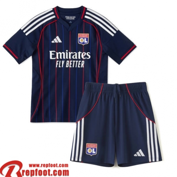 Lyon Maillots De Foot Exterieur Enfant 2025 2026  Lyon Maillots De Foot Exterieur Enfant 2025 2026