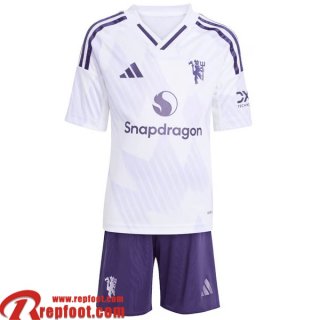 Manchester United Maillots De Foot Exterieur Enfant 2025 2026