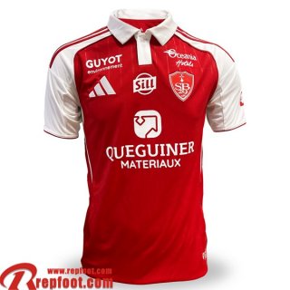 Stade Brestois Maillots De Foot Domicile Homme 2025 2026