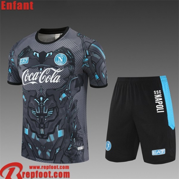 Naples KIT:T Shirt Enfant 2025 2026 H677