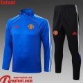 Manchester United KIT:Survetement de Foot Enfant 2025 2026 C791