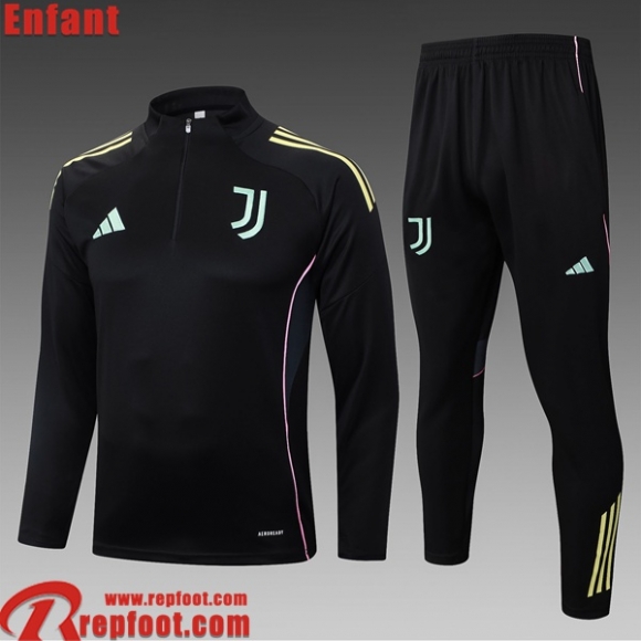 Juventus KIT:Survetement de Foot Enfant 2025 2026 C797