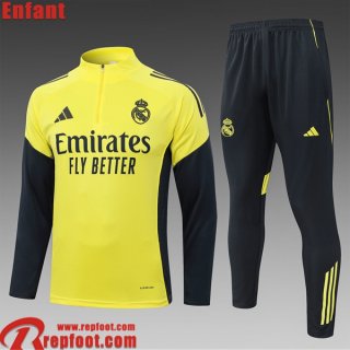 Real Madrid KIT:Survetement de Foot Enfant 2025 2026 C801