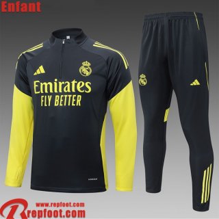 Real Madrid KIT:Survetement de Foot Enfant 2025 2026 C806