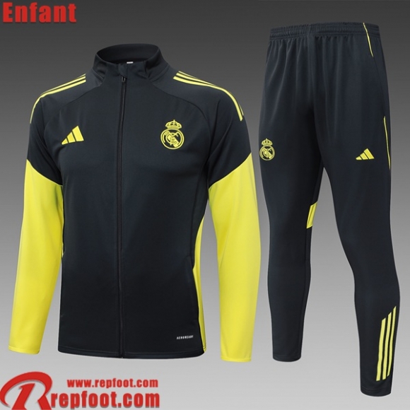 Real Madrid KIT:Veste Foot Enfant 2025 2026 C812