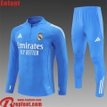Real Madrid KIT:Survetement de Foot Enfant 2025 2026 C825