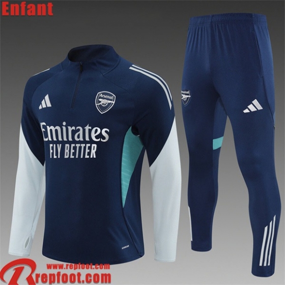 Arsenal KIT:Survetement de Foot Enfant 2025 2026 C827