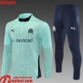 Marseille KIT:Survetement de Foot Enfant 2025 2026 C829