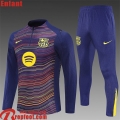 Barcelone KIT:Survetement de Foot Enfant 2025 2026 C831