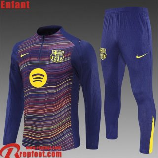 Barcelone KIT:Survetement de Foot Enfant 2025 2026 C831