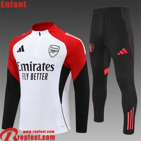 Arsenal KIT:Survetement de Foot Enfant 2025 2026 C836  Arsenal KIT:Survetement de Foot Enfant 2025 2026 C836