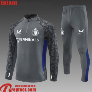 Feyenoord KIT:Survetement de Foot Enfant 2025 2026 C840