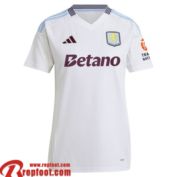 Aston Villa Maillot De Foot Exterieur Femme 24 25  Aston Villa Maillot De Foot Exterieur Femme 24 25