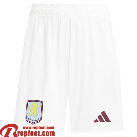 Aston Villa Short de Foot Domicile Homme 24 25 P499 Aston Villa Short de Foot Domicile Homme 24 25 P499