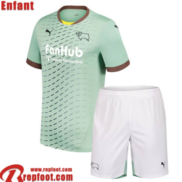 Derby County Maillot De Foot Exterieur Enfant 24 25  Derby County Maillot De Foot Exterieur Enfant 24 25