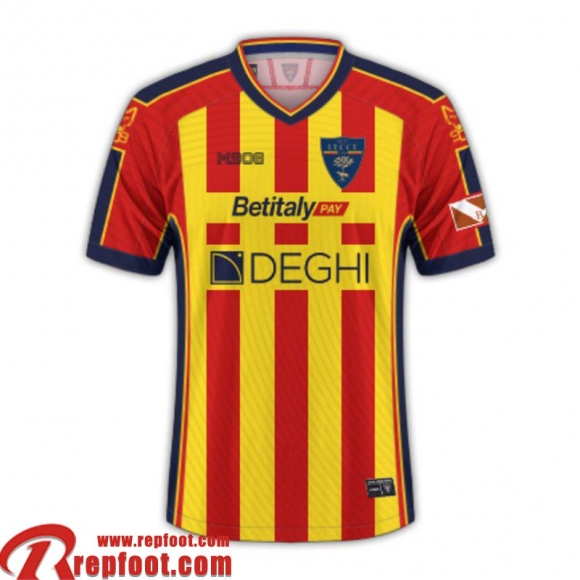 Lecce Maillot De Foot Domicile Homme 24 25  Lecce Maillot De Foot Domicile Homme 24 25