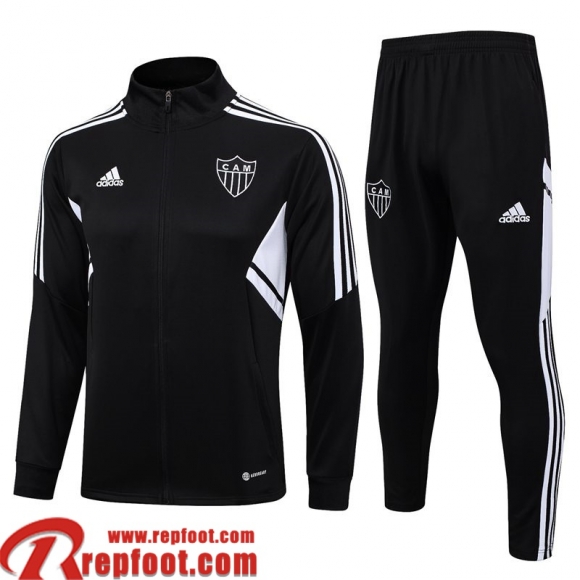 Atletico Mineiro Veste Foot noir Homme 23 24 B06