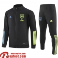Arsenal Veste Foot noir Homme 23 24 B22 Arsenal Veste Foot noir Homme 23 24 B22