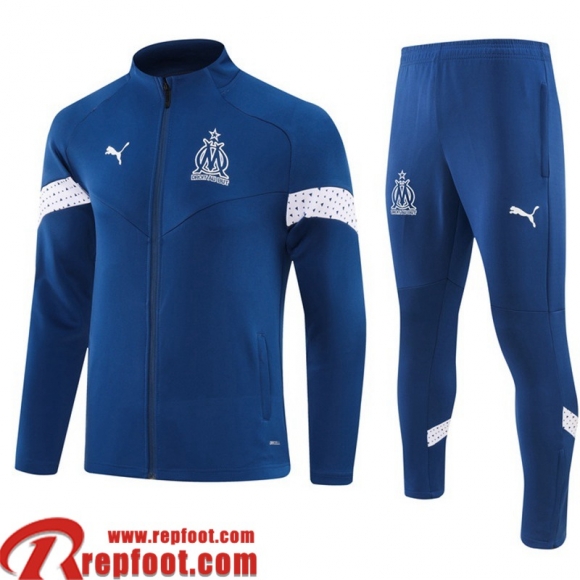 Marseille Veste Foot bleu Homme 23 24 B23