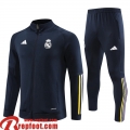 Real Madrid Veste Foot bleu marine Homme 23 24 B35