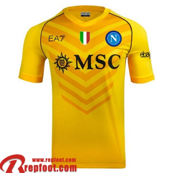 Nap0li Maillot de Foot Gardiens De But Homme 23 24 TBB154