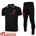 Manchester United Polo foot noir Homme 23 24 E03